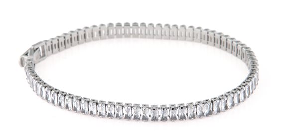 Bracciale Forever Gioielli Donna in Argento Zircone FGBR00608 - FGBR00608